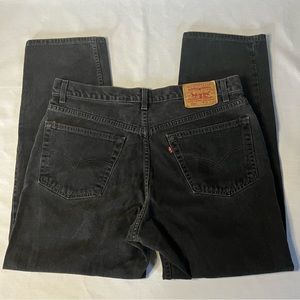 Levi Jeans Black 38w 32 L